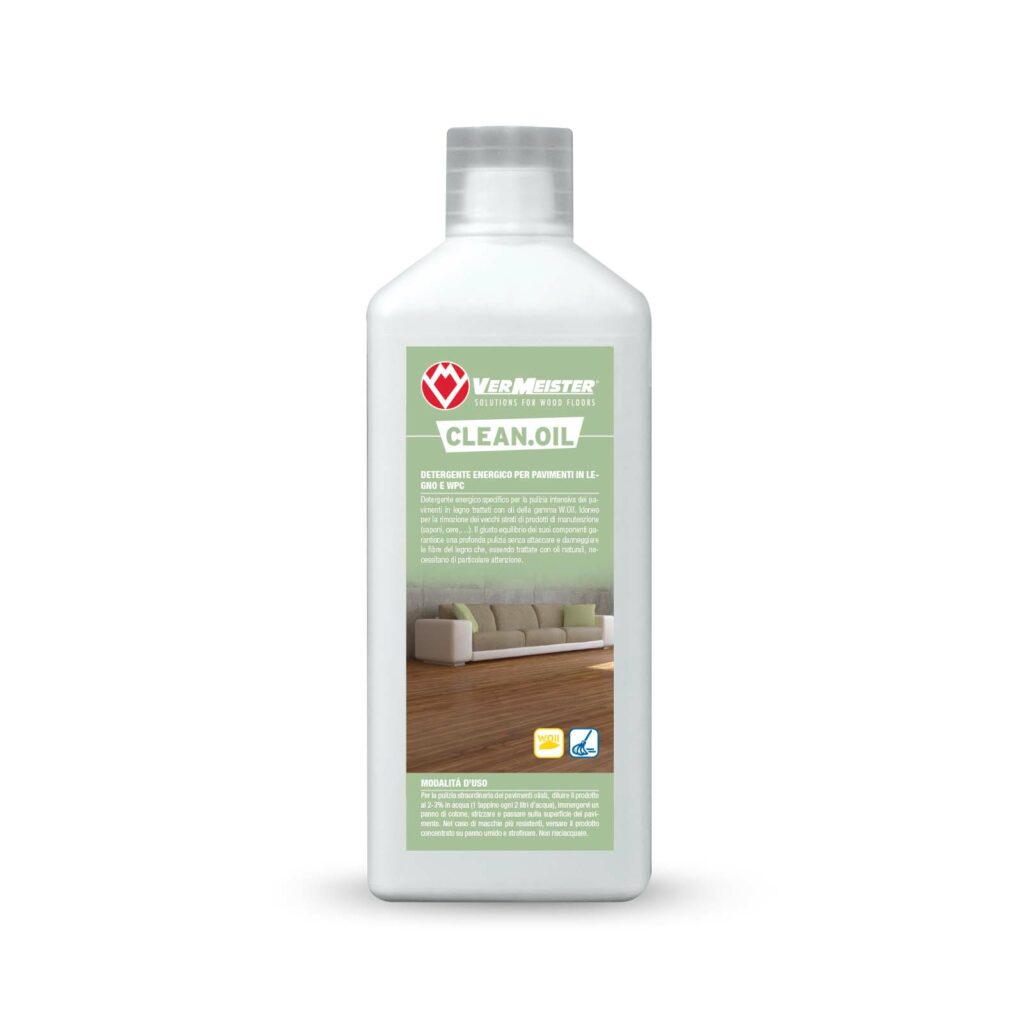 CLEAN.OIL Detergente per olio - 1 Litro - Vermeister Spa